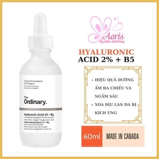 [CANADA Full Bill] Tinh Chất Dưỡng The Ordinary Hyaluronic Acid 2% + B5 60ml