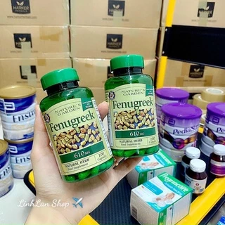 Viên uống lợi sữa Nature’s Garden Fenugreek 610mg