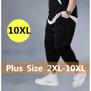 【Plus Size】 Quần Ống Rộng Cỡ Lớn 10XL Cho Nam