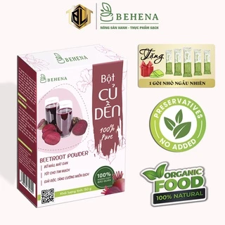 Bột củ dền Behena nguyên chất hộp 50g