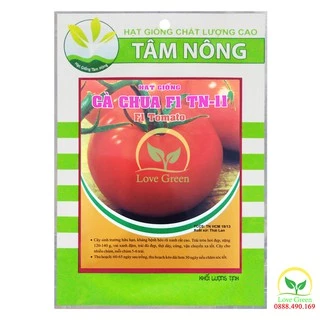 Hạt Giống Cà Chua F1 Chịu Nhiệt Dễ Trồng 100Mg