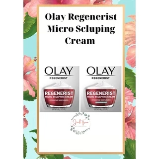 [Hàng Mỹ] Kem dưỡng ẩm chống lão hóa Olay Regenerist Micro-Sculpting Cream Face Moisturizer 48g