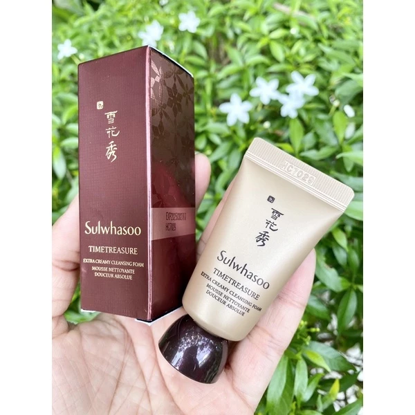 Sữa rửa mặt thông đỏ Sulwhasoo 15ml/ tuýp