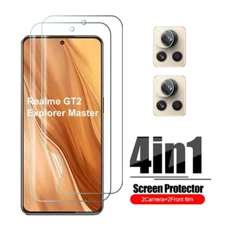 Kính Cường Lực 4 Trong 1 Bảo Vệ Ống Kính Máy Ảnh Realme GT2 Explorer Master Edition 5G RealmeGT2 GT 2