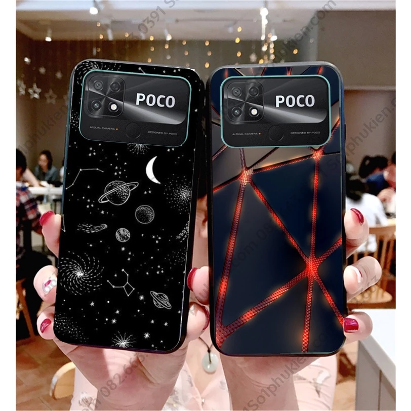 Ốp lưng Xiaomi Poco C40 dẻo in hình công nghệ cá tính, họa tiết sắc nét