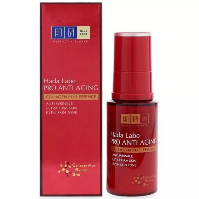 Tinh chất chống lão hoá Hadalabo Pro Anti Aging Collagen Plush Essence 30g