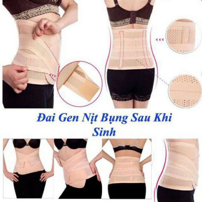 Đai nịt bụng chống cuộn giảm mỡ sau sinh loại 1