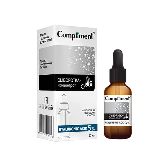 SERUM CẤP NƯỚC PHỤC HỒI DA HIỆU QUẢ COMPLIMENT 5% HYALURONIC- 11200