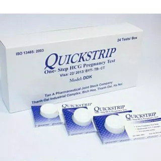 Hộp 24 que thử thai Quickstrip