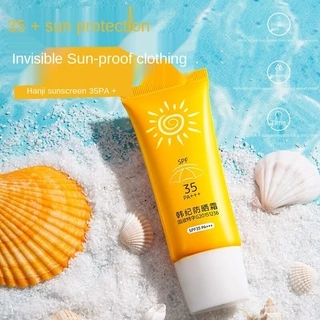 [Hàng mới về] Kem chống nắng 30g chống tia UV SPF35 chăm sóc dưỡng ẩm làm sáng màu da