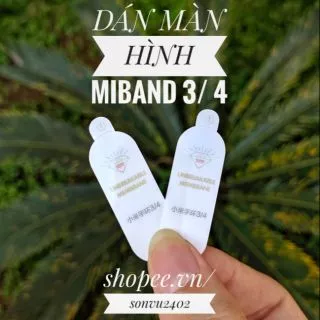 [SIÊU RẺ] Miếng dán màn hình 4 lớp cao cấp cho miband 3, 4, 5, 6, 7