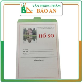 2 Bộ Hồ Sơ Xin Việc Loại Đẹp Giá Rẻ gồm sơ yếu lý lịch, đơn xin, giấy khám sức khoẻ...