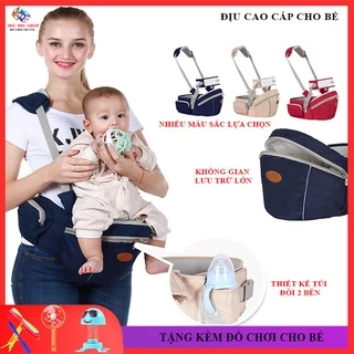 [Giảm Giá Sock] Địu cao cấp cho bé địu em bé thiết kế tối giản trang bị dây đeo vai trợ lực và đai an toàn thoáng khí