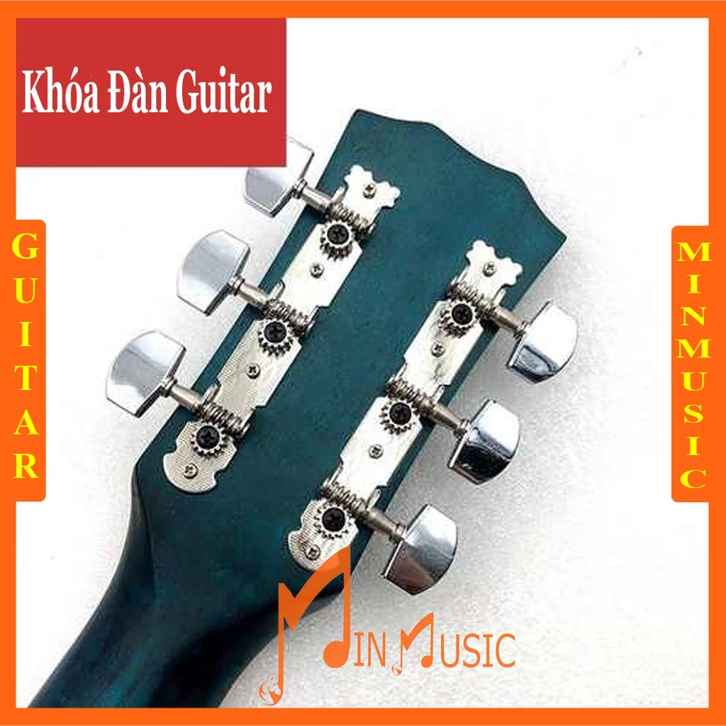 Bộ Khóa Đàn Guitar Thùng Dính Liền 2 Bên |  BỘ KHÓA THÙNG DÀNH CHO GUITAR DÍNH LIỀN 2 BÊN