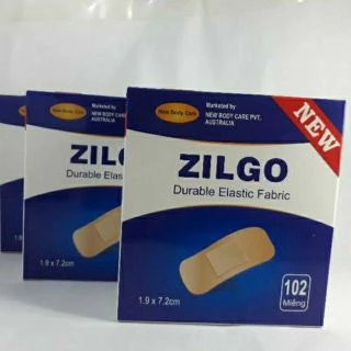 Băng cá nhân vải Zilgo hộp 102 miếng