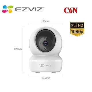 Camera wifi Ezviz C6N, Camera wifi trong nhà full HD 1080P (2M) - Hàng chính hãng