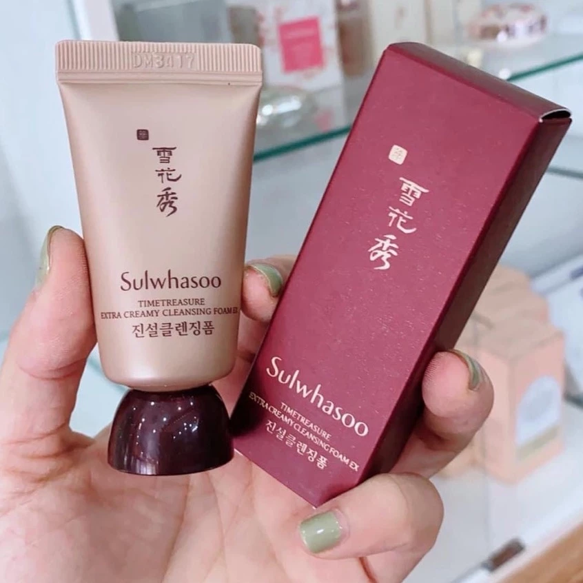 [XẢ KHO] Sữa Rửa Mặt Thông Đỏ Nhân Sâm Sulwashoo 15ml