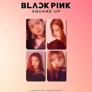 SET 4 CARD BLACKPINK SQUARE UP [UNOFFICIAL]