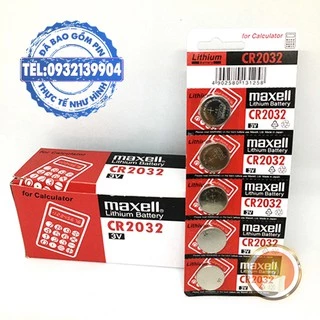 Vỉ 5 viên pin Cmos CR2032 Maxell