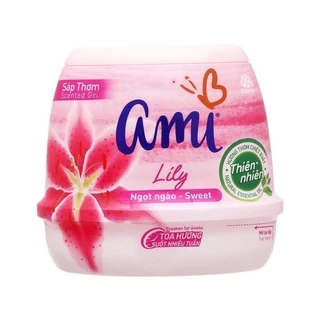 Sáp Thơm Ami Lily 200gram hương hoa thiên nhiên giá siêu mềm sáp thơm phòng/ không gian ô tô khử mùi hiệu quả