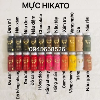 Mực phun xăm Hikato[chính hãng]