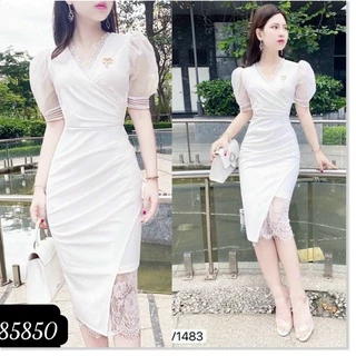 ĐẦM BODY UMI TRẮNG SANG TRỌNG XỊN XÒ CHO CÁC QUÝ CÔ NƯƠNG THỜI TRANG KME FASHION