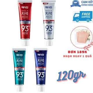 Kem đánh răng 93 Median Tartar Protection And Fresh Breath Toothpaste hàn quốc 120gr