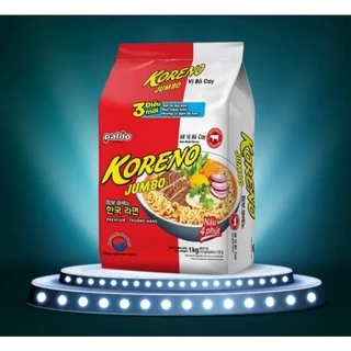 Mì Jumbo Koreno hàn quốc 1kg các vị