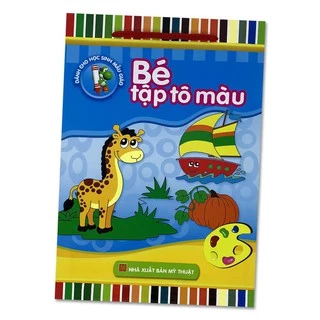 Sách: Túi - Bé Tập Tô Màu (8 Cuốn)