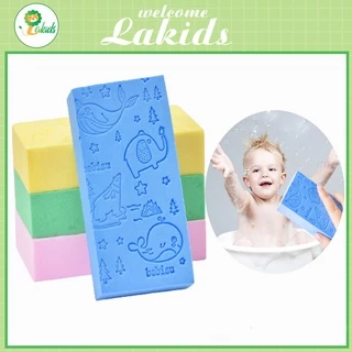 Bông tắm bọt biển kỳ ghét tẩy da chết cho bé LAKIDS