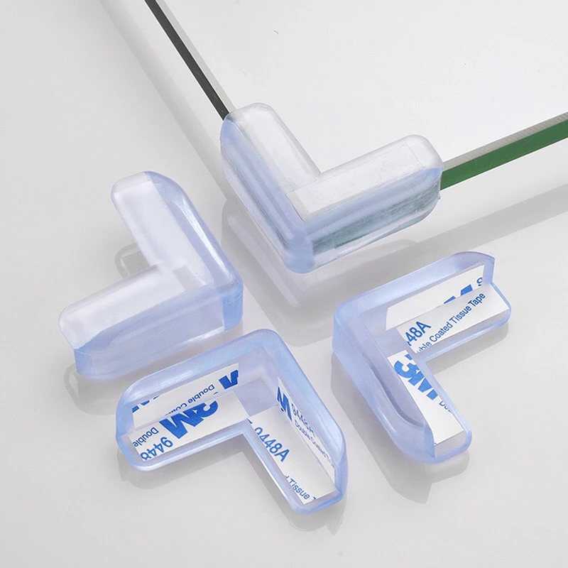 combo 8 Nút bọc góc cạnh bàn silicon chống va đập tiện lợi an toàn cho bé