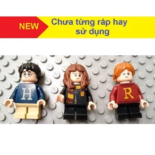 Lot 03 Nhân vật LEGO Minifigures Harry - Ron - Hermione