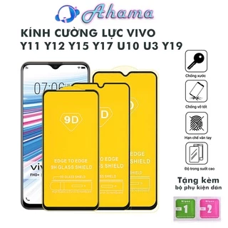 Cường lực Vivo V23e V21e V20se Y53s Y55 Y51a Y72 T1 Pro Y76 Y02s Y53s Y32 V19Neo V11i Y97 X30 Pro V17 Full Màn Kính [9D]