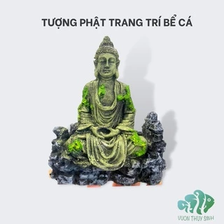 Mô hình tượng phật trang trí hồ cá, thuỷ sinh, tiểu cảnh, bán cạn