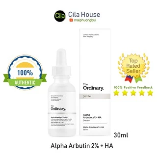 [Bill hãng] Tinh chất trắng da The Ordinary Alpha Arbutin 2% + HA - Cila House