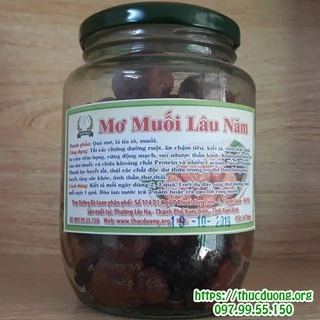 Mơ muối lọ 350g Thực Dưỡng Bà Loan