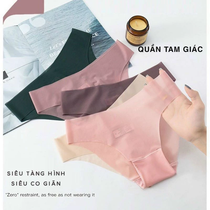 Quần Lót  Đúc Su Tàng Hình Không  Viền Mã 99076