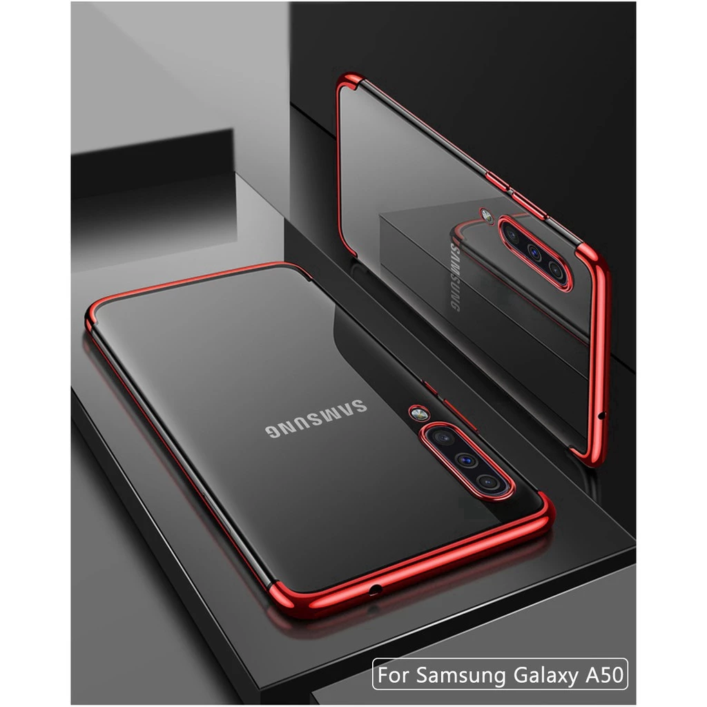 Ốp lưng trong suốt dành cho điện thoại Samsung Galaxy A 50 A 30 A 20 A 10 A40 M 10 M 20 M 30