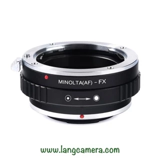 Ngàm chuyển AF-FX hiệu K&F Concept (sử dụng lens Sony-A, Minolta AF trên máy Fujifilm)