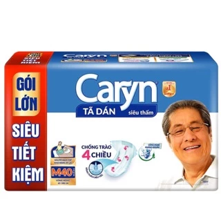 [HOT SALE] Tã Dán Caryn Siêu Thấm M40/ ML40 GÓI SIÊU TIẾT KIỆM