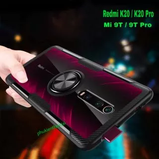 Ốp lưng Redmi K30 / K30 5G / Redmi K20 / K20 Pro / Mi 9T / K40 / Poco F3 dùng chung Giá đỡ mặt lưng trong viền màu