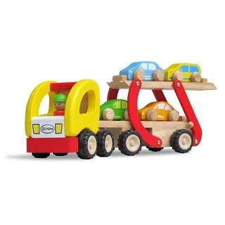 Đồ Chơi Gỗ Xe Ô tô Hai Tầng Winwintoys