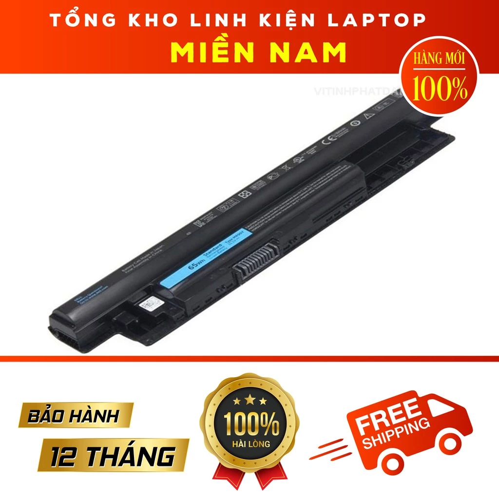 Pin Laptop Dell Vostro 2421 2521 Hàng Nhập Khẩu Bảo Hành Toàn Quốc 12 Tháng !