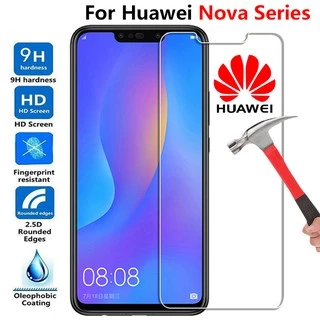 Miếng dán cường lực cho điện thoại Huawei Nova 2 3 4 6 7 2i 3i 5i 7i 2s 4e Plus Pro SE 
