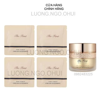 Gói Kem Dưỡng Tái Sinh Trẻ Hóa Da Cao Cấp Ohui The First Cream Intensive 1ml