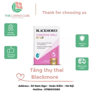 Viên Uống Tăng Khả Năng Thụ Thai, Bổ Trứng Blackmores Blackmores Conceive Úc 56 viên