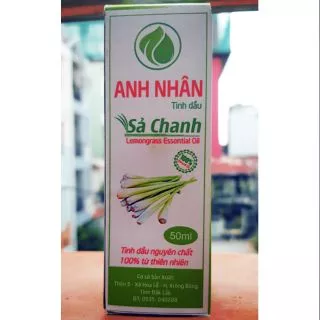 Combo 2 chai Tinh dầu sả chanh thiên nhiên nguyên chất Đăk Lăk 100ml