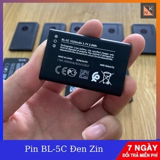 Pin BL-5C đen Zin dung lượng 1020mah cho điện thoại 110 4G / 210 4G / 105 4G / 150 / 105 / 215 / 2730 / 1110i