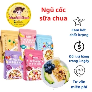 [ RẺ VÔ ĐỊCH ] Ngũ cốc giảm cân ăn kiêng ❤freeship❤ Ngũ cốc sữa chua hoa quả giảm cân  - Lùn Con Food