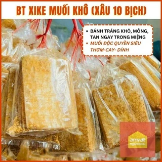 (MÓN MỚI) BÁNH TRÁNG XIKE MUỐI KHÔ - MUỐI ĐỘC QUYỀN SIÊU CAY-THƠM-DÍNH